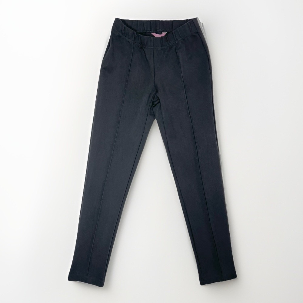 Lilly Pulitzer Pants Pull On Ankle Front Seam Ponte Travel Small Black